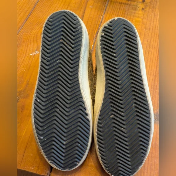 Golden Goose Sneakers with Glittery Blue Star and Pink Heel - Picture 7 of 7